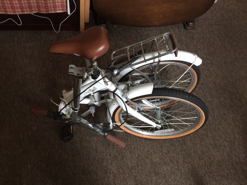 viking easy street folding bike